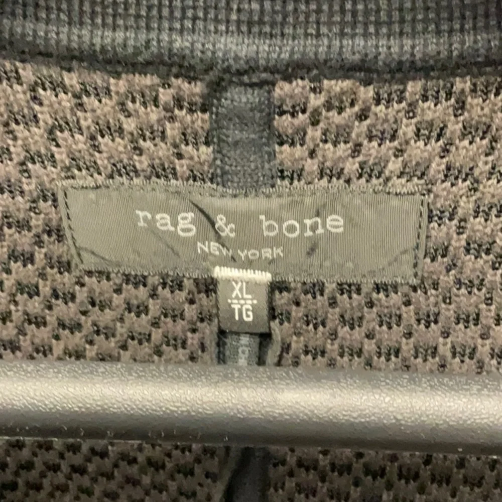 rag & bone Black and Gray Cardigan Sweater - Picture 2 of 6
